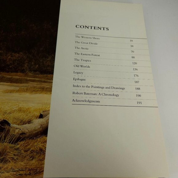 Robert Bateman Natural Worlds Photography Art Rich Archbold Hardcover Table 1996 - Picture 7 of 13